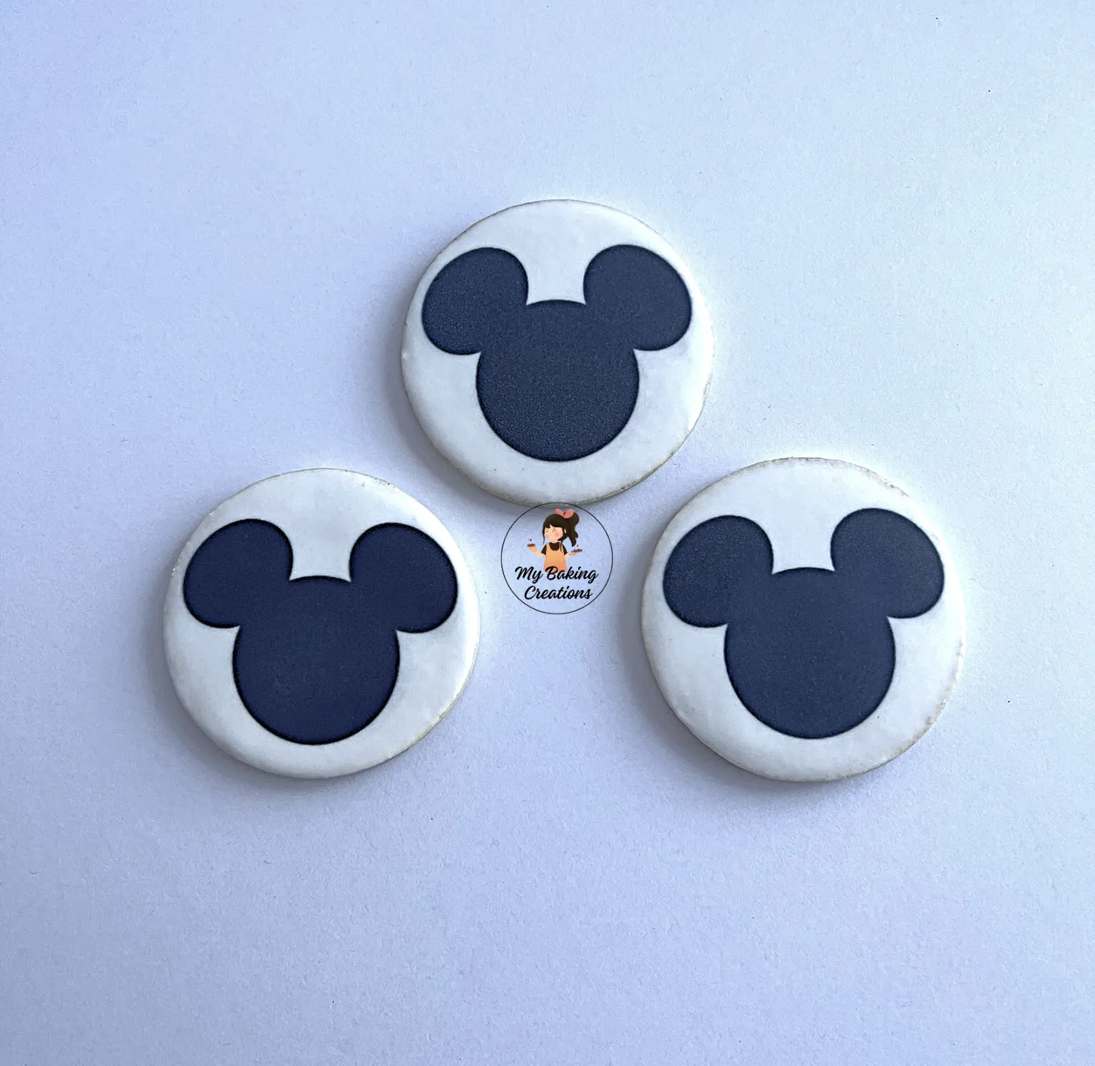 Custom printed Mickey Mouse Disney cookies Bay Area bakery